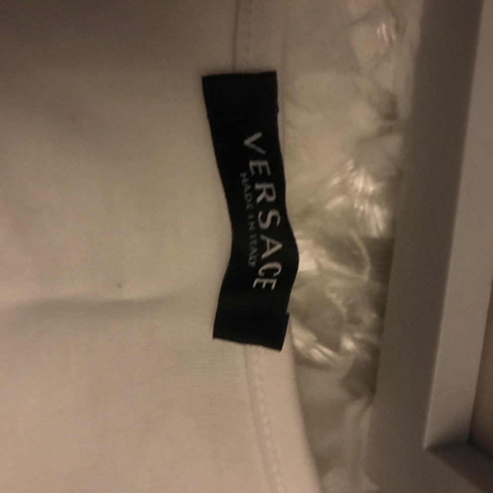 New Logo Cotton Graphic Tank VERSACE - Picture 2 of 3